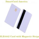 SLE4442 Card with Magnetic Strips